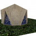 3d Dome house model buy - render