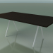 3d model Rectangular table 5433 (H 74 - 100x200 cm, legs 180 °, veneered L21 wenge, V12) - preview