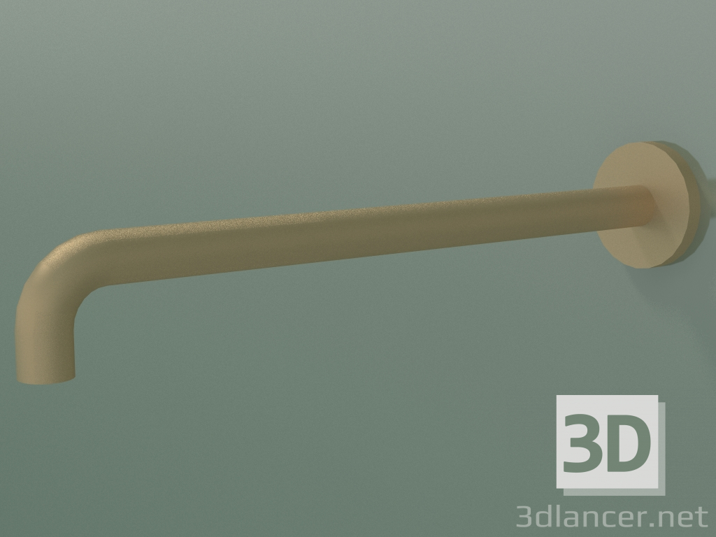 3D Modell Duscharm 470 mm (27410140) - Vorschau
