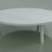 3 डी मॉडल कॉफी टेबल (46, व्हाइट) - पूर्वावलोकन