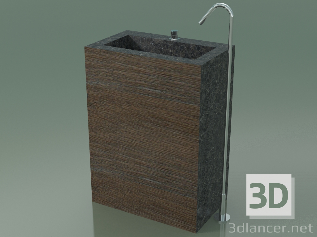 3D Modell Waschbecken (D01) - Vorschau