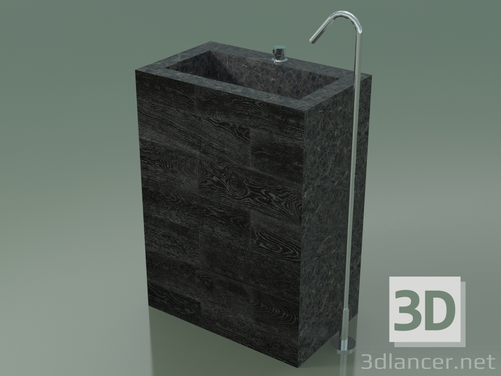 3D Modell Waschbecken (D03) - Vorschau