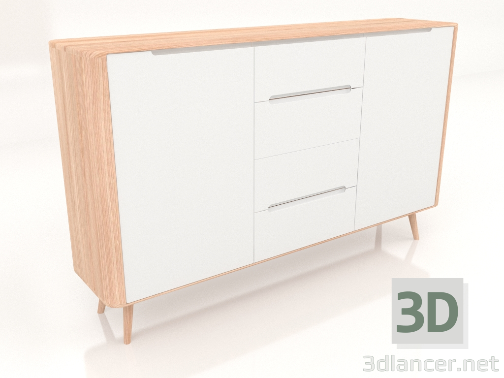 3d model Cabinet Ena 180 - preview