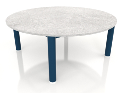 Coffee table D 90 (Grey blue, DEKTON Kreta)