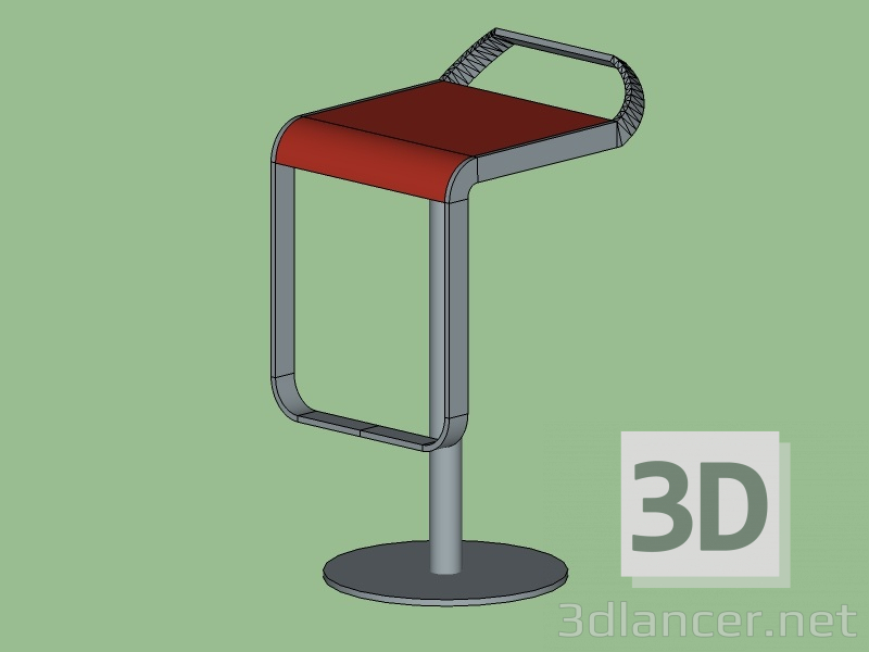 3d model Bar Chair - preview
