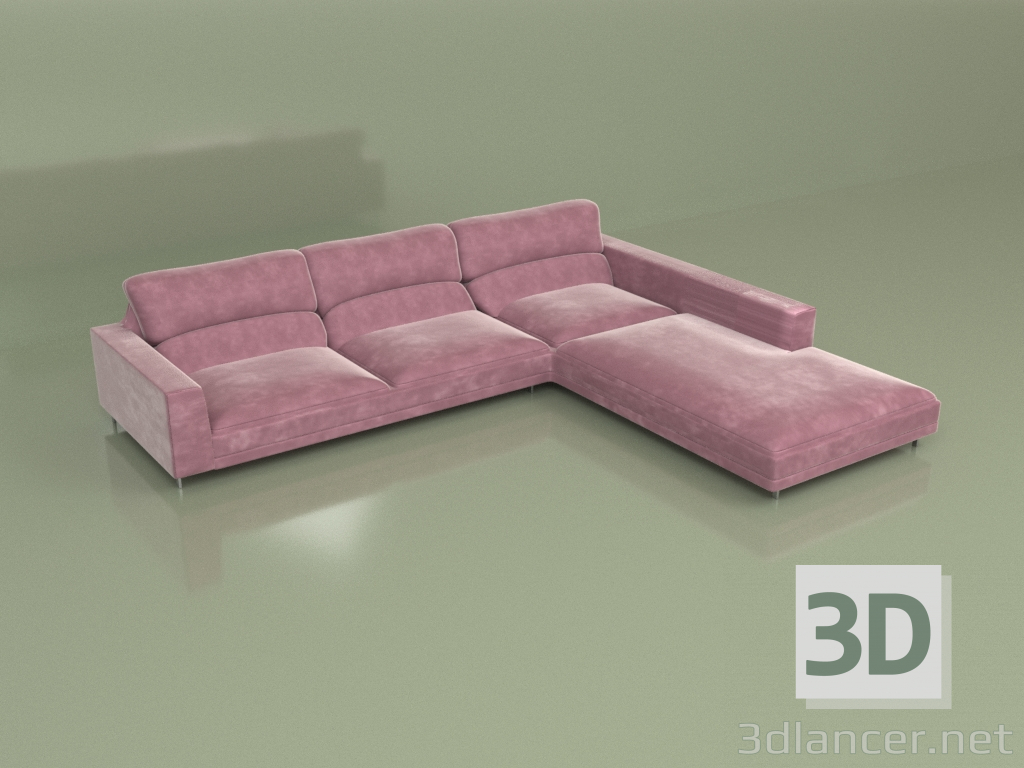 3d model Corner sofa Metropol - preview