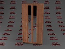 Шкаф 4-х дверный