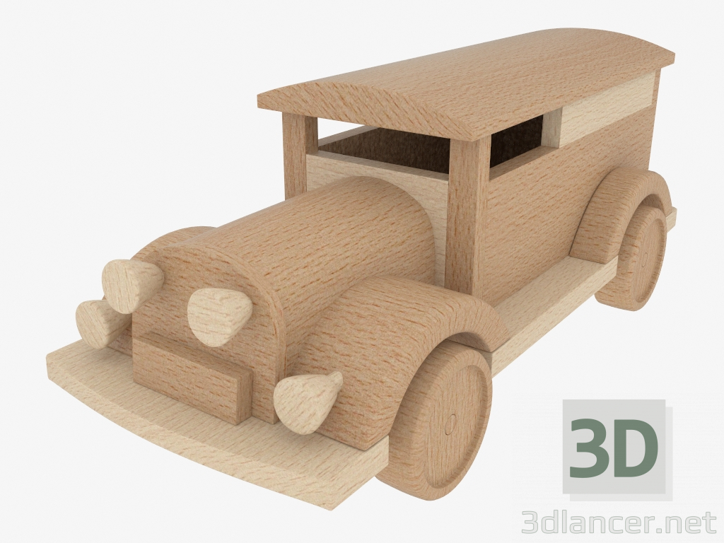 3D Modell Spielzeugauto 1 - Vorschau