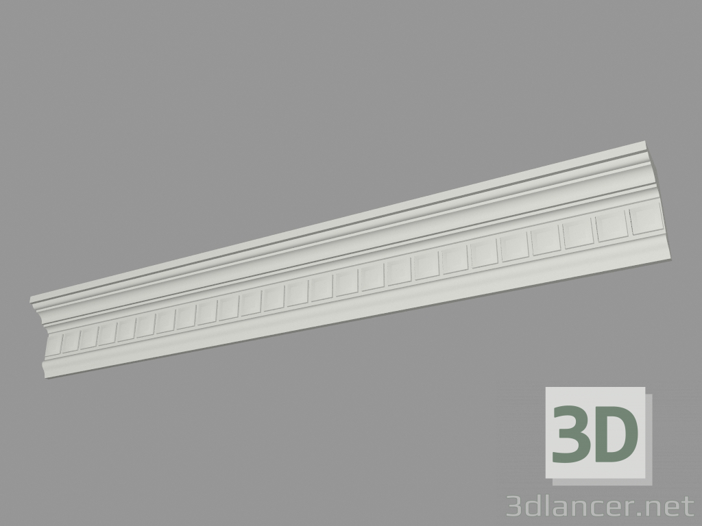 3D Modell Geformte Traufe (КФ45) - Vorschau