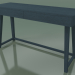 3d model Desk with two drawers (50, Blue) - preview