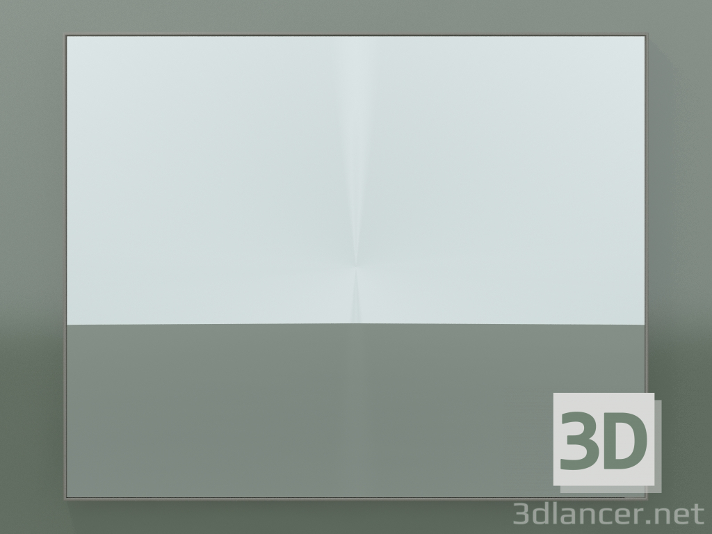 modello 3D Specchio Rettangolo (8ATFD0001, Clay C37, Н 96, L 120 cm) - anteprima