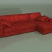 3d model Corner sofa Blend - preview