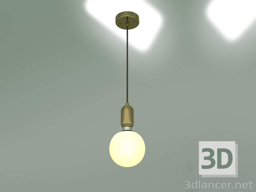 modello 3D Lampada a sospensione Bubble 50151-1 (oro) - anteprima