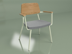 Chair Sprint Armchair 2 (oak, white)