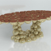 3d model Table Newton (gold) - preview