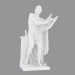 3d model Marble sculpture Homer - preview