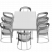 3d Стіл Schubert by Longhi модель купити - зображення