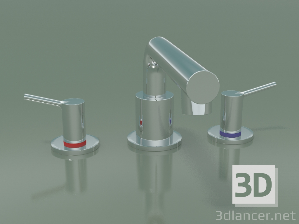 modèle 3D Mélangeur de bain (72415000) - preview