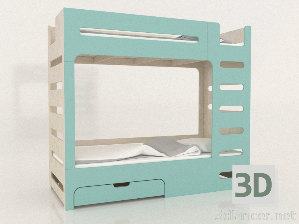 modèle 3D Lit superposé MOVE ER (UTMER2) - preview