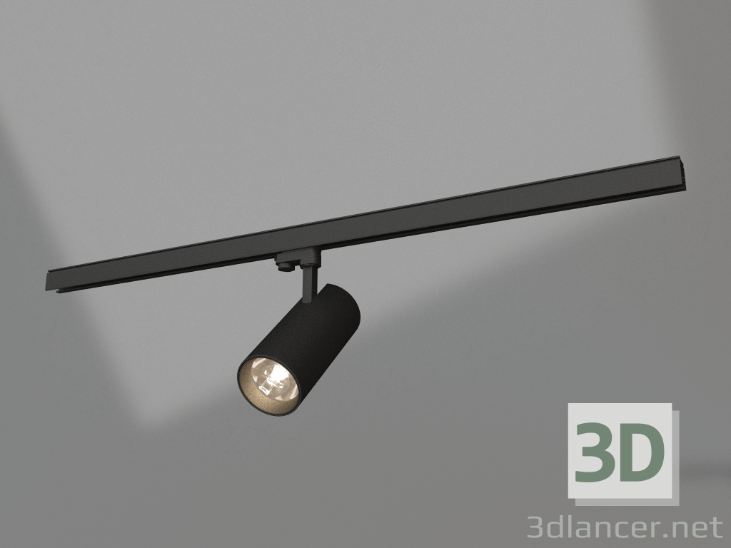 3D Modell Lampe LGD-GERA-4TR-R90-30W Day4000 (BK, 24 Grad, 230V, DALI) - Vorschau