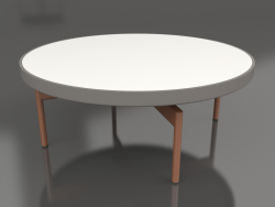 Round coffee table Ø90x36 (Quartz gray, DEKTON Zenith)