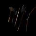 colección de armas de bajo rango 3D modelo Compro - render