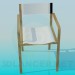 modello 3D Sedia di spiaggia - anteprima