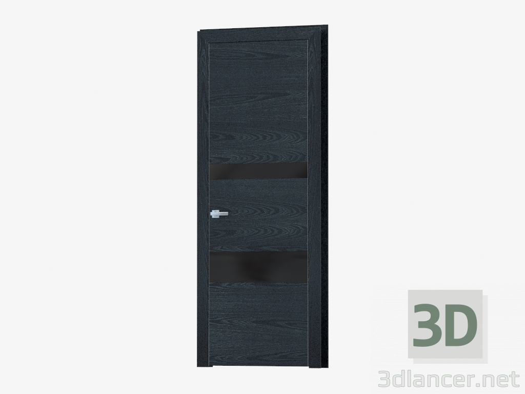 3d model Puerta de interroom (36.31 negro) - vista previa