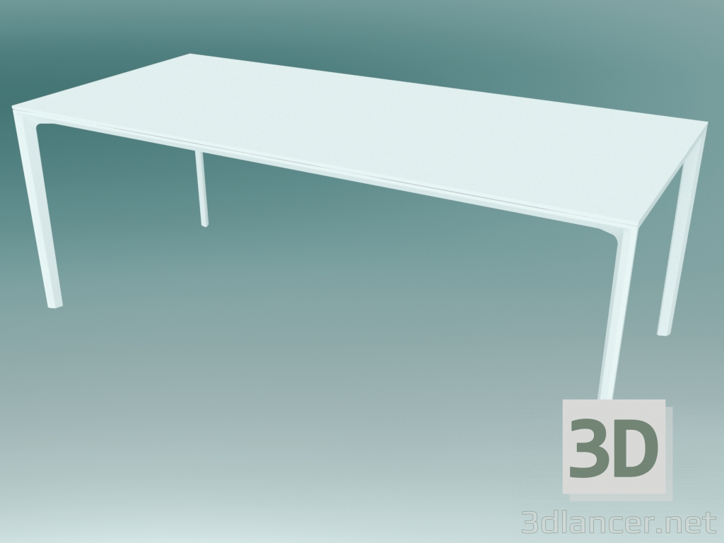 modello 3D Tavolo da ufficio ADD T (rettangolo 200Х90Х74) - anteprima