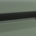 3d model Radiador horizontal RETTA (6 secciones 2000 mm 60x30, negro brillante) - vista previa