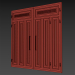 3D Kapı siyah çatı katı 02 modeli satın - render