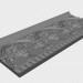modèle 3D Corniche décorative - preview