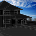 3d model Just a house - preview