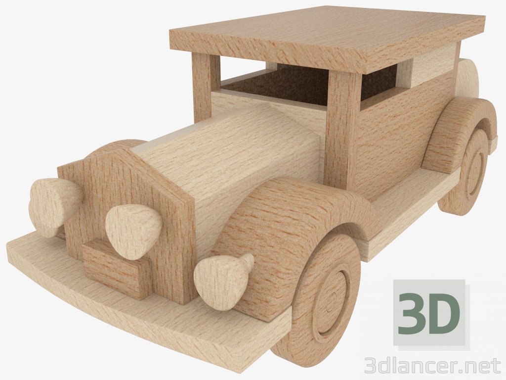 3D modeli Oyuncak araba 2 - önizleme