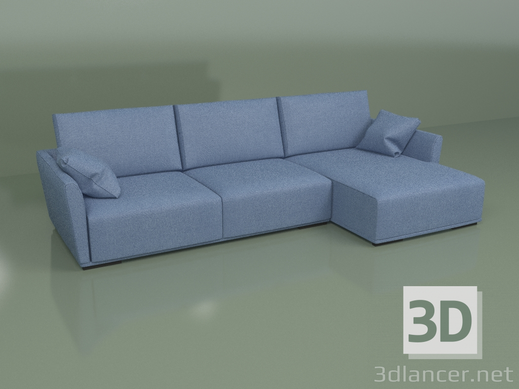 3D modeli Köşe kanepe Carisma - önizleme