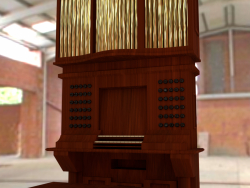 Un pequeño órgano órgano