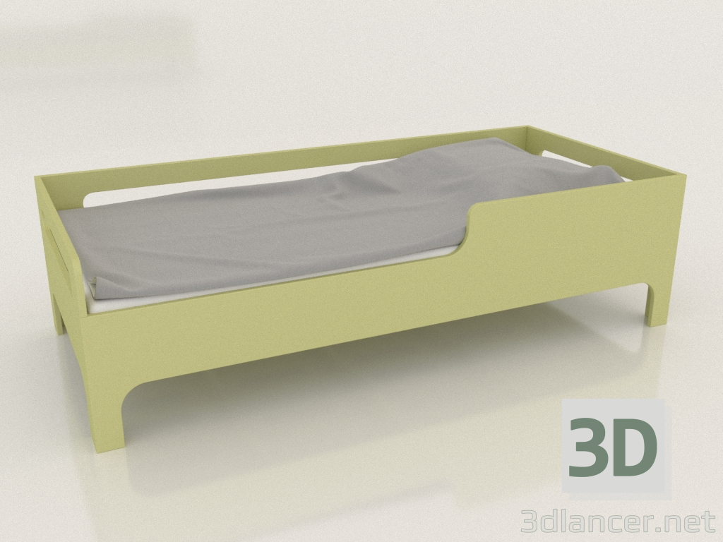3d модель Ліжко MODE BR (BDDBR1) – превью