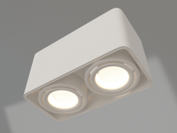 Lámpara SP-CUBUS-S195x100-2x8W Day4000 (WH, 45 grados, 230V)