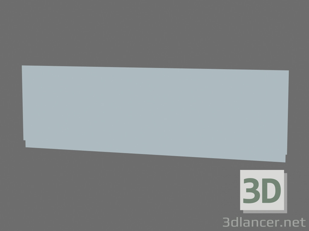 3D Modell Bad Panel 180 Campanula - Vorschau