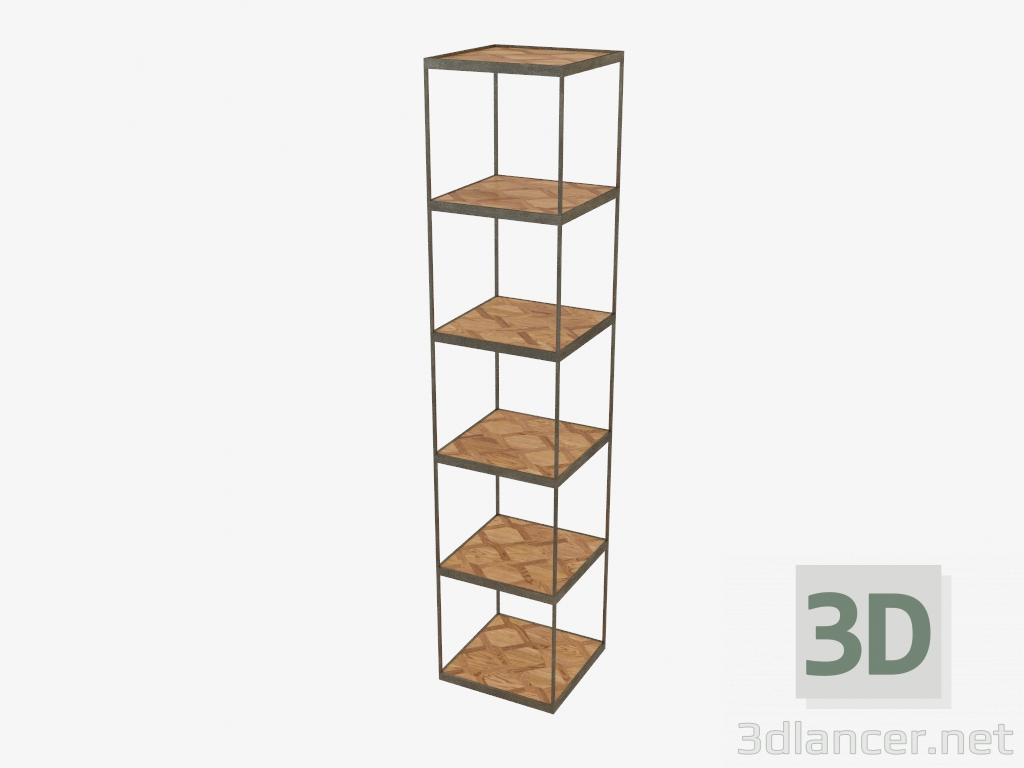3 डी मॉडल शेल्फ़ लैंडफ़ोर्ड बुकशेल्फ (502.00 9) - पूर्वावलोकन