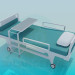 3d model Hospital bed - preview