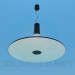 3d model Flat and round lamp - preview