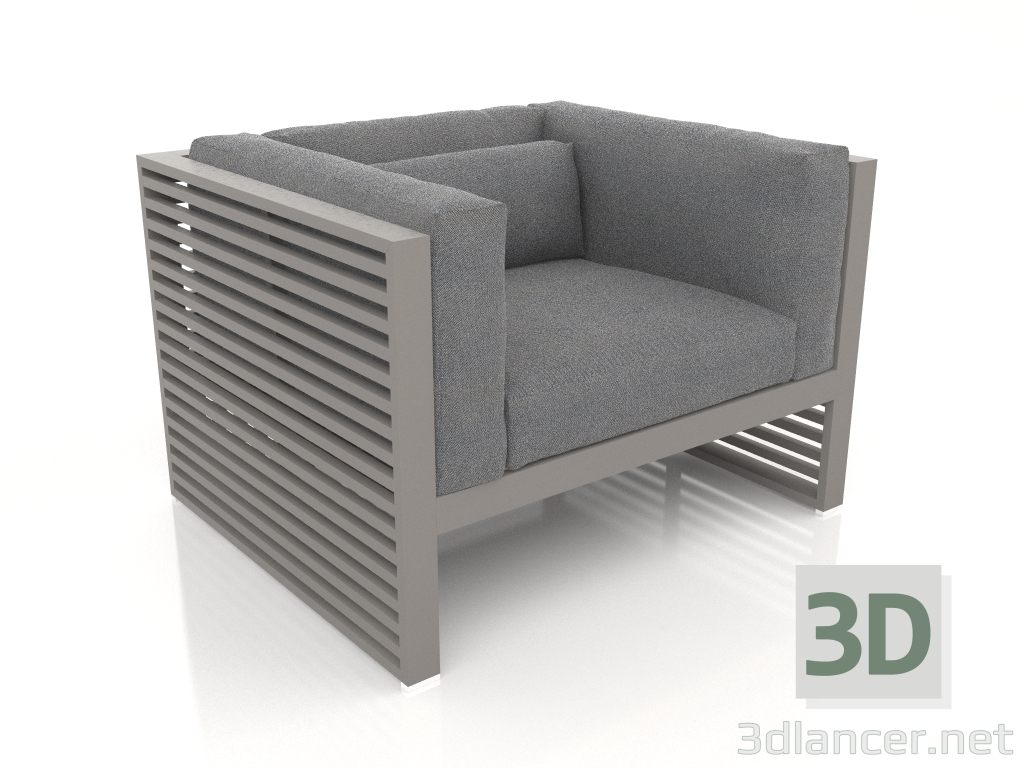 3d модель Крісло для відпочинку (Quartz grey) – превью