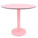 modèle 3D Table à manger sur pied colonne Ø80 (Rose) - preview