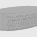 3D modeli Çekmeceli dolap GYLIEN (231X127XH82) - önizleme