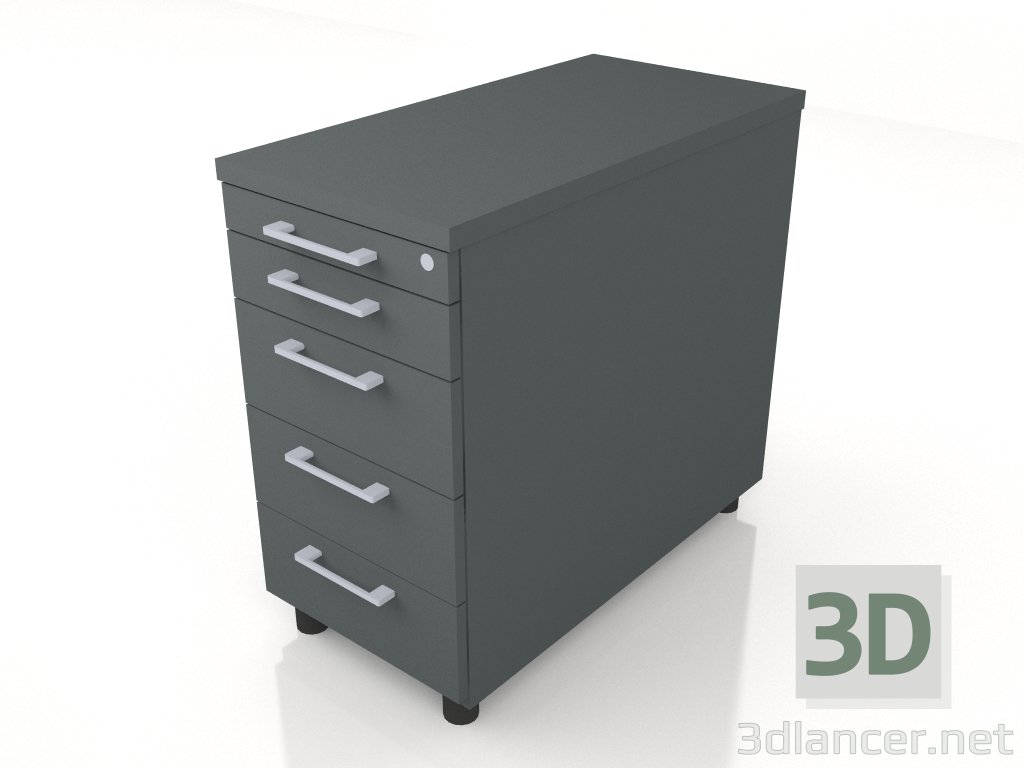 modèle 3D Caisson fixe Standard KRT74 (402x800x740) - preview
