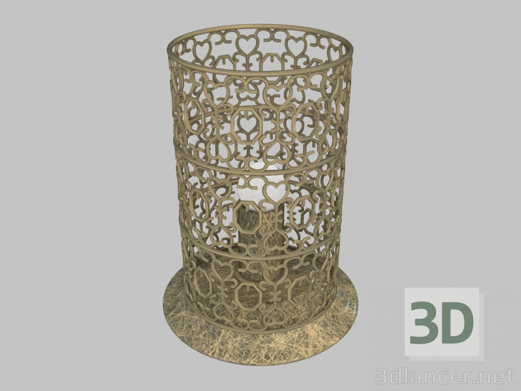 modèle 3D Lampe de table Maroc (2312-1T) - preview