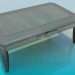 modello 3D Tavolino da salotto grigio - anteprima