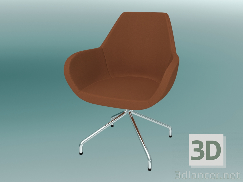 Modelo 3d Cadeira de conferência (10HS) - preview