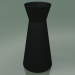 3d model Giravolta Vase - D vase (Matt Black) - preview
